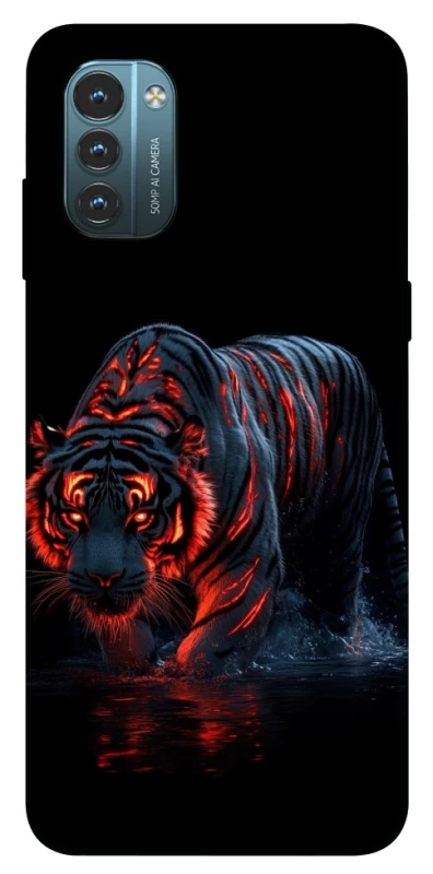 Чохол на Nokia G21 fire tiger фото 1 з 1