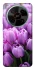 Чехол на ZTE Nubia V70 Max Фиолетовые тюльпаны фото 1 из 1
