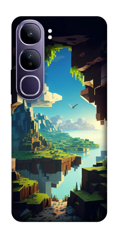 Чохол на Vivo Y300 Minecraft sunrise фото 1 з 1
