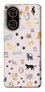 Чехол на Xiaomi Poco C71 Cat style ver.1 фото 1 из 1