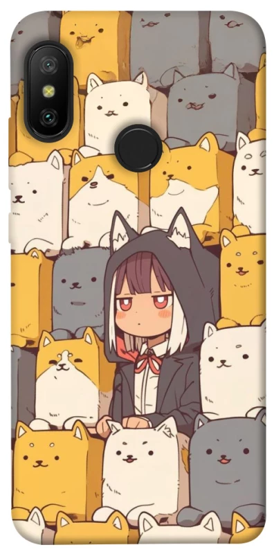 Чохол на Xiaomi Mi A2 Lite / Xiaomi Redmi 6 Pro Like a cat фото 1 з 1