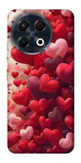 Чохол на TECNO Spark 30 Pro (KL7) Many hearts фото 1 з 1