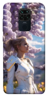 Чехол на Xiaomi Redmi Note 9 / Redmi 10X Cyber space girl ver.1 фото 1 из 1