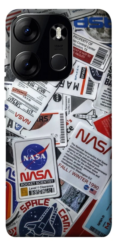 Чехол на Tecno Spark Go 2023 NASA ver.4 фото 1 из 1