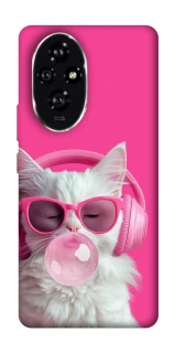 Чохол на Honor 200 Pink kitty фото 1 з 1