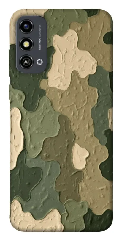 Чехол на ZTE Blade A53 Camouflage v26 фото 1 из 1