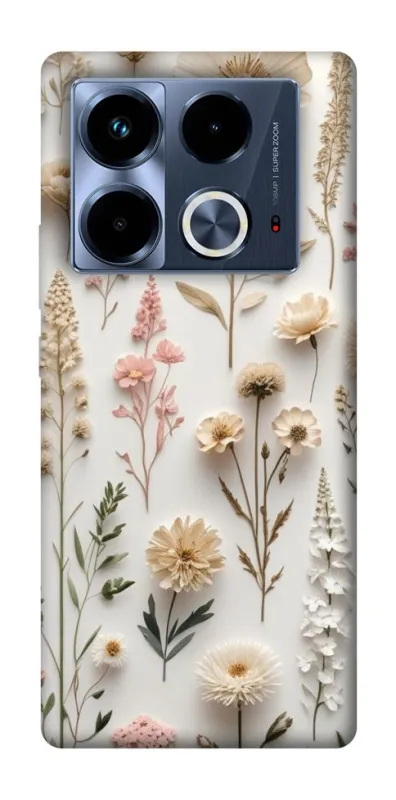 Чехол на Infinix Note 40 4G Floral design ver.1 фото 1 из 1