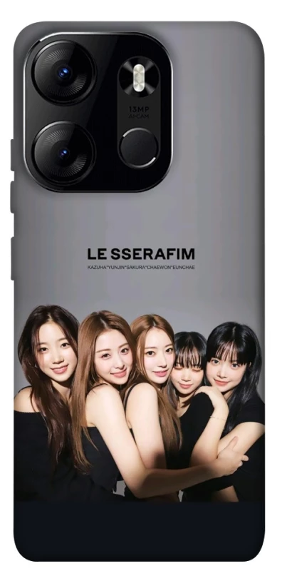 Чехол на Tecno Spark Go 2023 LE SSERAFIM v2 фото 1 из 1