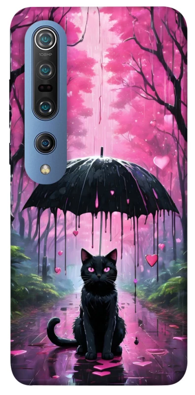 Чохол на Xiaomi Mi 10 / Mi 10 Pro Black cat фото 1 з 1