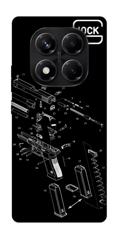 Чохол на Xiaomi Redmi Note 14 Pro 5G LOCK фото 1 з 1