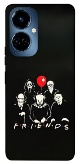 Чохол на TECNO Camon 19 Pro Horror Friends фото 1 з 1