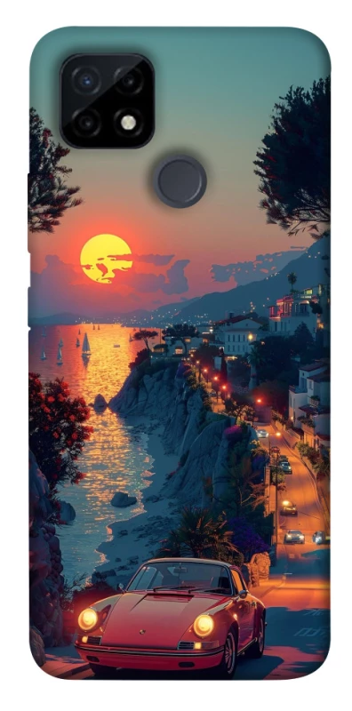 Чохол на Realme C12 Porsche sunrise фото 1 з 1