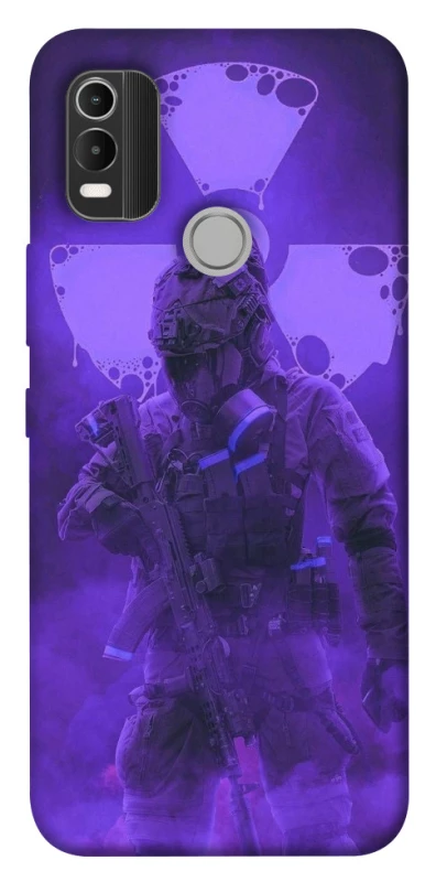 Чехол на Nokia C21 Plus Радиация v6 фото 1 из 1