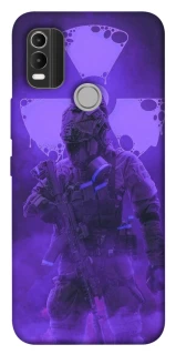 Чехол на Nokia C21 Plus Радиация v6 фото 1 из 1