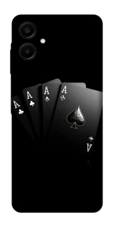 Чехол на Samsung Galaxy A07 Black Cards фото 1 из 1