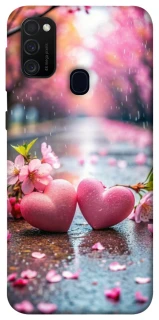 Чохол на Samsung Galaxy M21 Pink heart фото 1 з 1