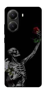 Чехол на Xiaomi Poco X7 Pro Skeleton vs Rose фото 1 из 1