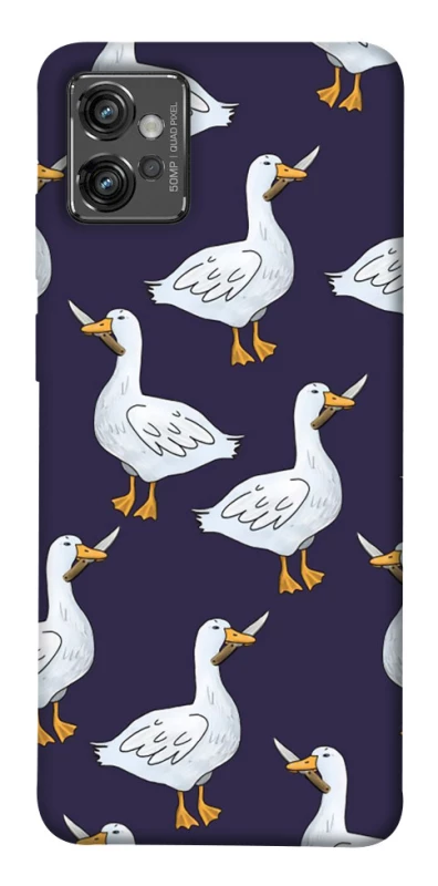 Чехол на Motorola Moto G32 Гуси с претензией фото 1 из 1