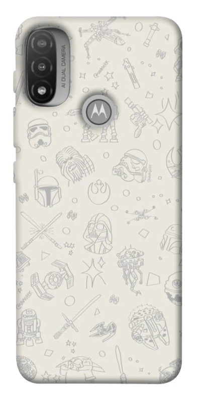 Чохол на Motorola Moto E20 Star Wars background ver.1 фото 1 з 1