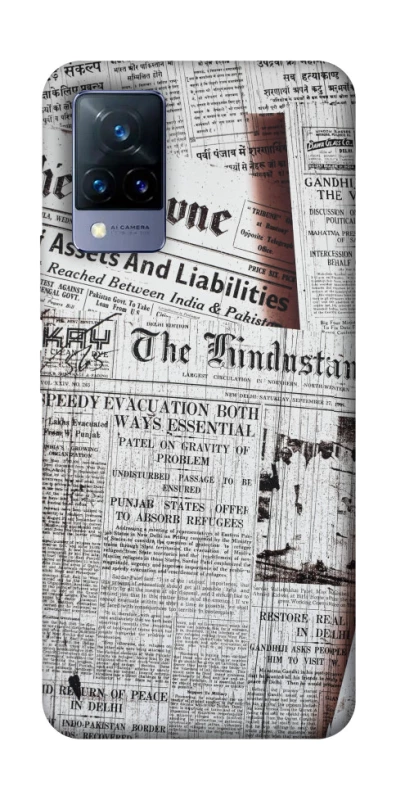 Чехол на Vivo V21 Газеты фото 1 из 1