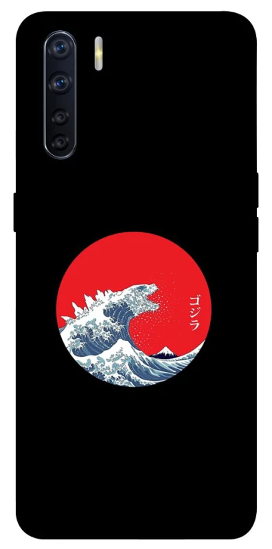 Чехол на Oppo A91 Волны Японии фото 1 из 1