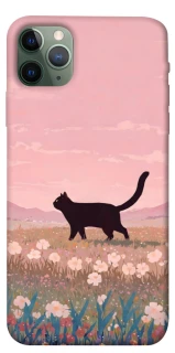 Чехол на Apple iPhone 11 Pro Max (6.5") cat on a field фото 1 из 1