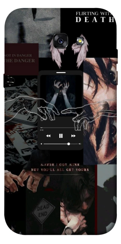 Чехол на Samsung A720 Galaxy A7 (2017) Flirt collage фото 1 из 1