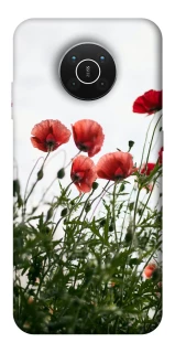 Чохол на Nokia X10 / X20 Поле маків фото 1 з 1