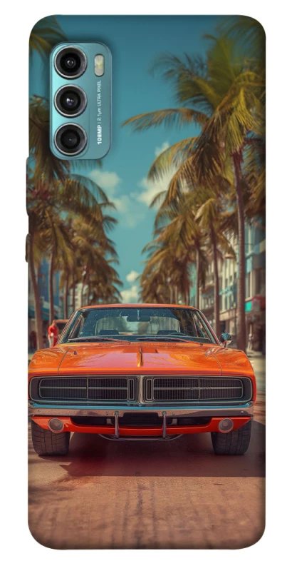 Чехол на Motorola Moto G60 Tropical car фото 1 из 1