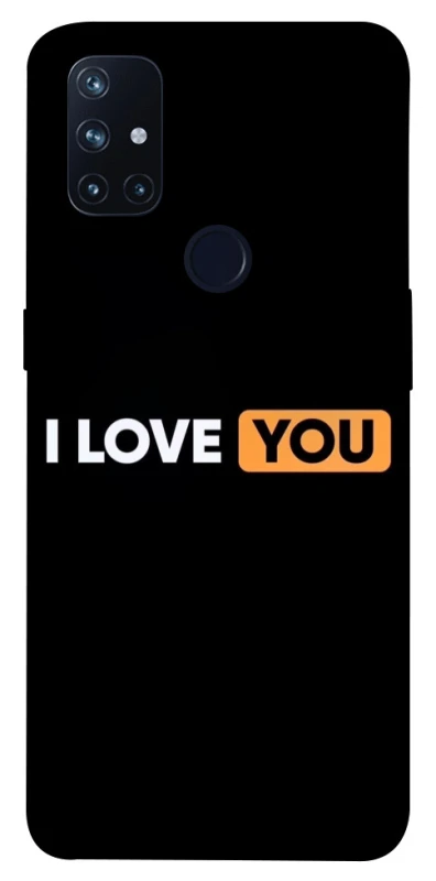 Чехол на OnePlus Nord N10 5G Love aesthetic ver.6 фото 1 из 1