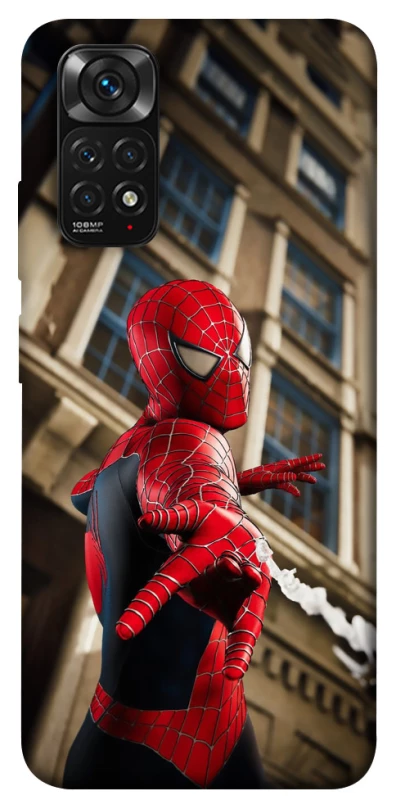 Чехол на Xiaomi Redmi Note 11 (Global) / Note 11S Spiderman фото 1 из 1