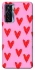 Чохол на TECNO Camon 17 Pro Red hearts 2 фото 1 з 1