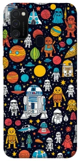 Чохол на Samsung Galaxy M21 Star Wars background ver.2 фото 1 з 1