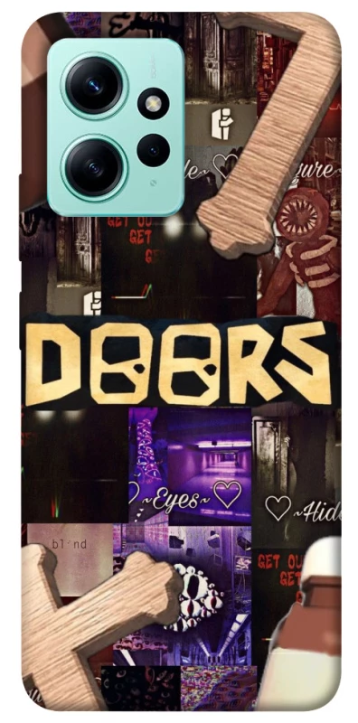 Чехол на Xiaomi Redmi Note 12 4G Roblox doors dark mode фото 1 из 1