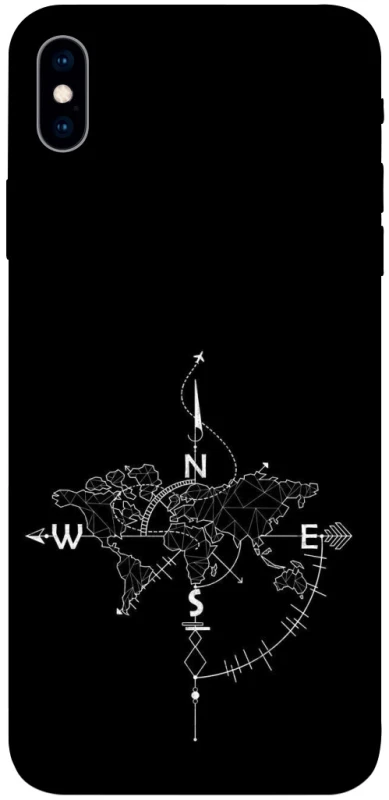 Чохол на Apple iPhone XS Max (6.5") Travel Map фото 1 з 1
