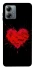 Чохол на Motorola Moto G14 Splash heart фото 1 з 1