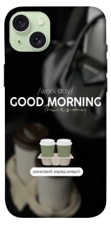 Чехол на Apple iPhone 15 Plus (6.7") Thursday coffee фото 1 из 1