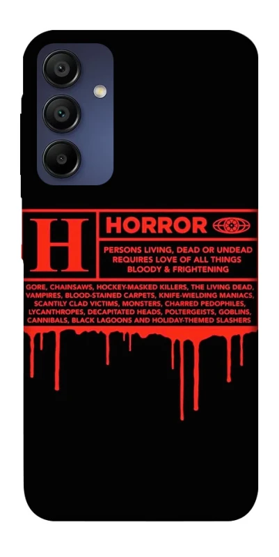 Чохол на Samsung Galaxy A15 4G/5G Horror Halloween фото 1 з 1