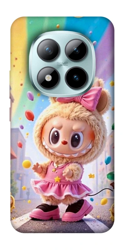 Чехол на Xiaomi Redmi Note 15 Pro+ 5G Labubu rainbow фото 1 из 1
