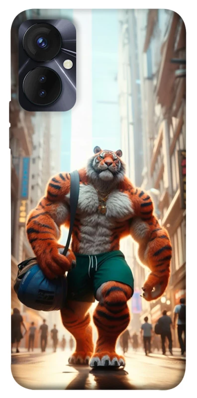 Чехол на TECNO Spark 9 Pro (KH7n) Тигр фото 1 из 1