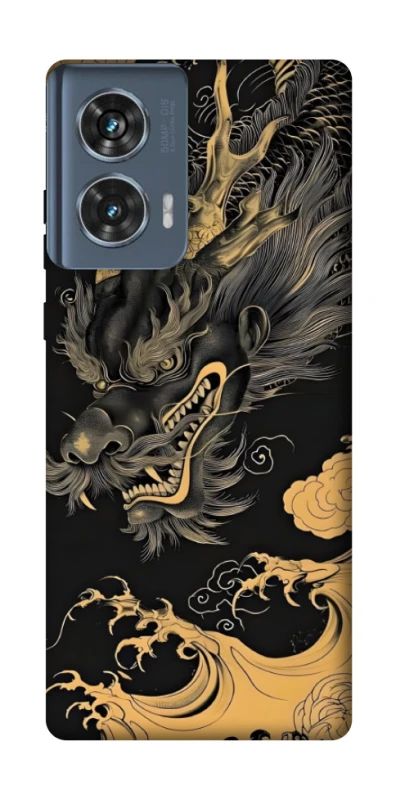 Чохол на Motorola Edge 50 gold dragon фото 1 з 1