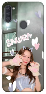 Чохол на Samsung Galaxy A11 Sakura - LE SSERAFIM фото 1 з 1