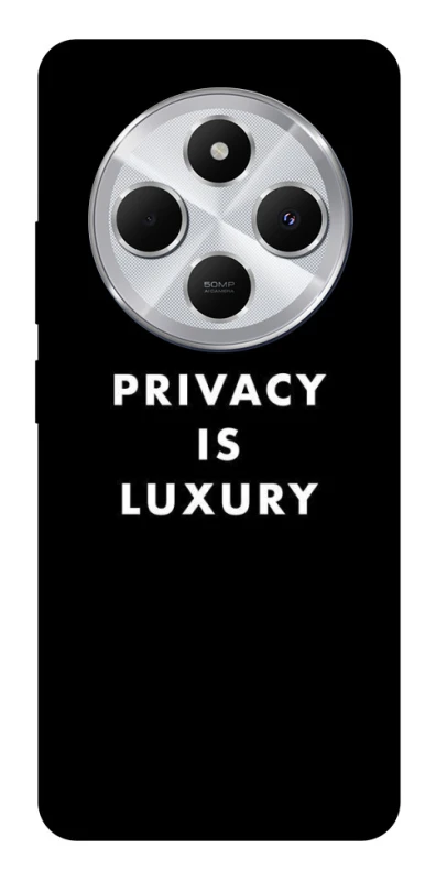 Чохол на Xiaomi Redmi 14C / Poco C75 Privacy is luxury фото 1 з 1