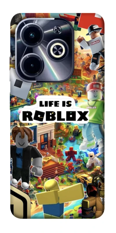 Чохол на Infinix Hot 40i Life is Roblox фото 1 з 1