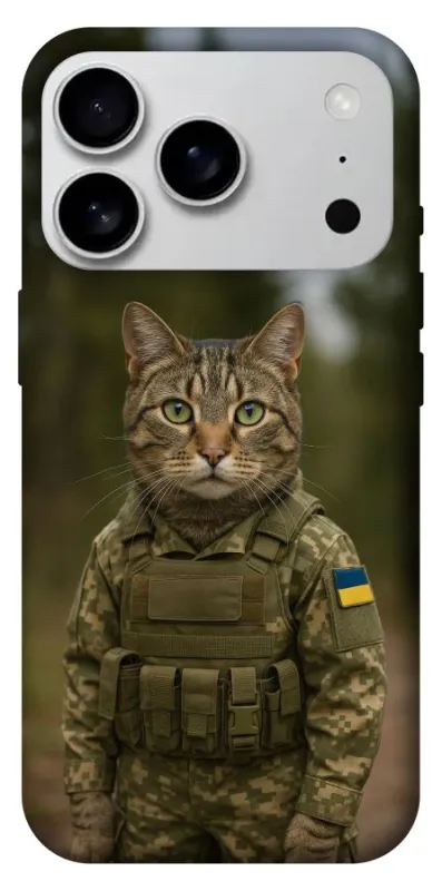 Чехол на Apple iPhone 18 Pro Max Кот защитник фото 1 из 1