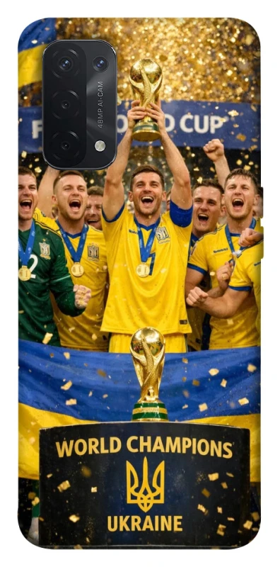 Чохол на Oppo A54 5G / A74 5G UA-Football ver.5 фото 1 з 1