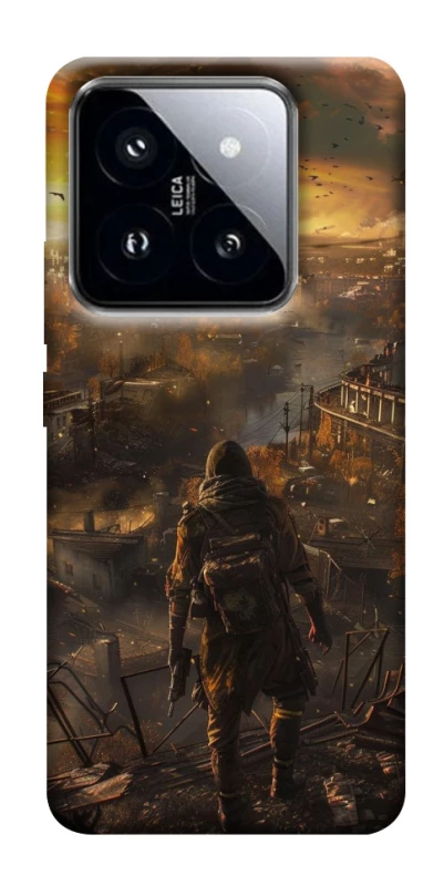 Чохол на Xiaomi 14 Pro Сталкер v10 фото 1 з 1