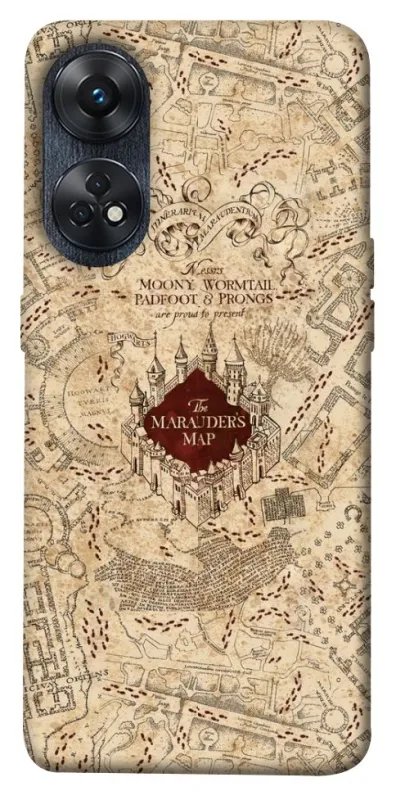 Чехол на Oppo Reno 8T 4G Marauders map фото 1 из 1