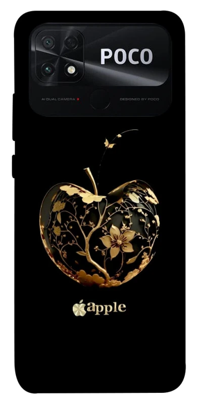 Чехол на Xiaomi Poco C40 Apple logo ver.2 фото 1 из 1