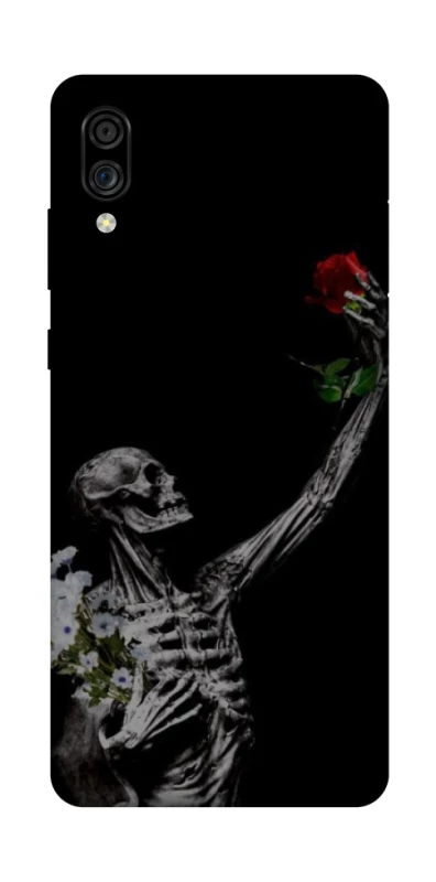 Чехол на ZTE Blade A5 (2020) Skeleton vs Rose фото 1 из 1